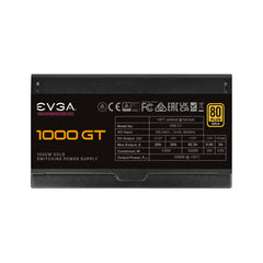 EVGA SuperNOVA 1000 GT power supply unit 1000 W 24-pin ATX ATX Black