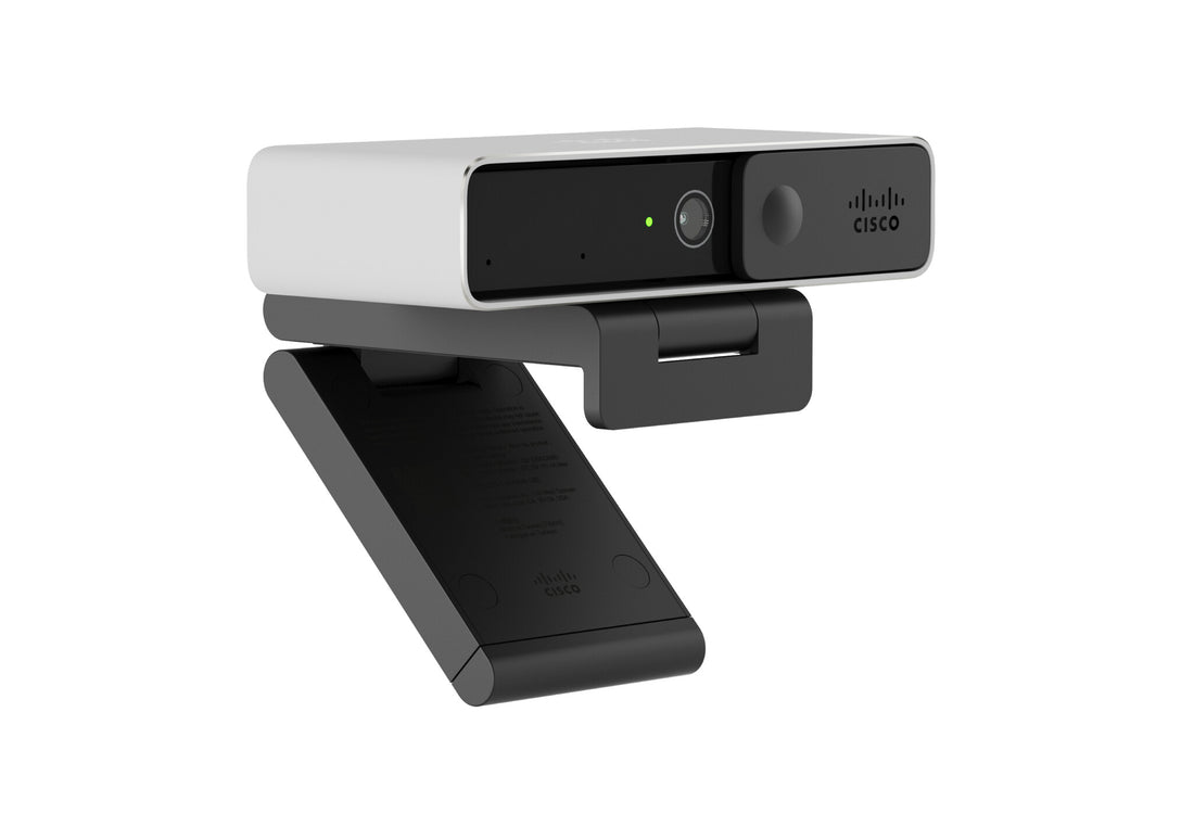 Cisco Desk Camera 4K in Platinum White with up to 4K Ultra HD Video, Dual Microphones, Low-Light Performance