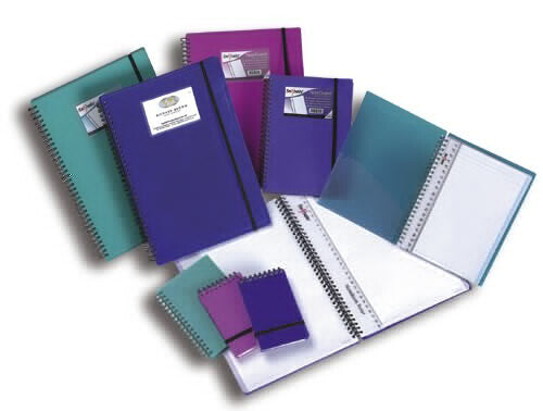 Snopake NoteGuard HardBack - Electra, 3x5" 60 page personal organizer Polypropylene (PP)