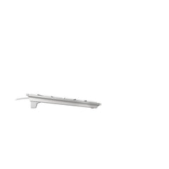 CHERRY KC 6000 SLIM FOR MAC keyboard Office USB QWERTZ German Silver