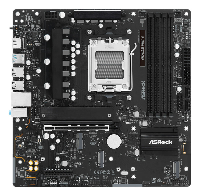 Asrock A620AM PRO-A motherboard AMD A620 Socket AM5 micro ATX