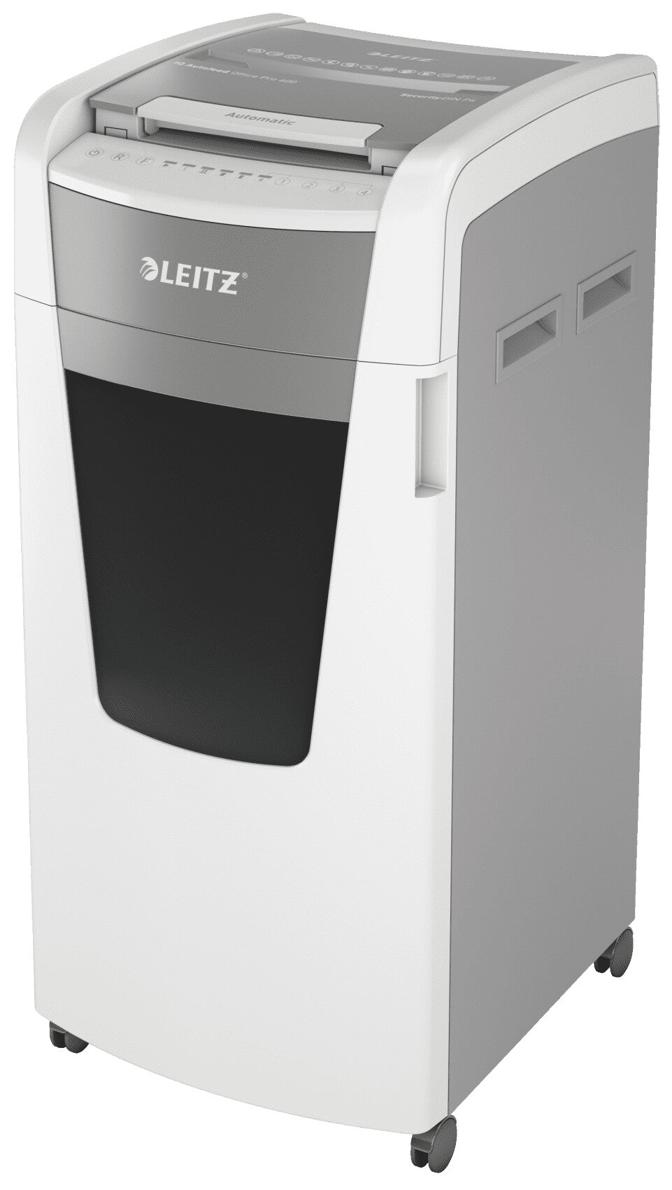 Leitz P4 110L paper shredder Cross shredding 55 dB 23 cm Black, Grey, Silver, White - image 2