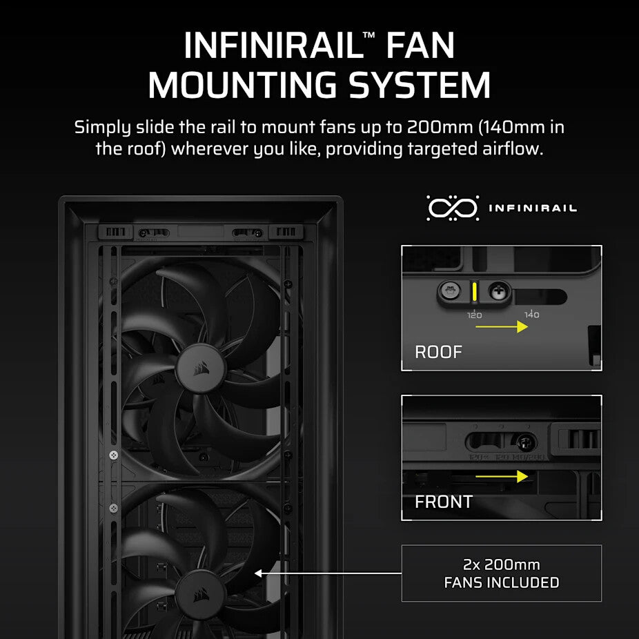 Corsair FRAME 5000D WOOD RS Midi Tower Black, Walnut - image 6