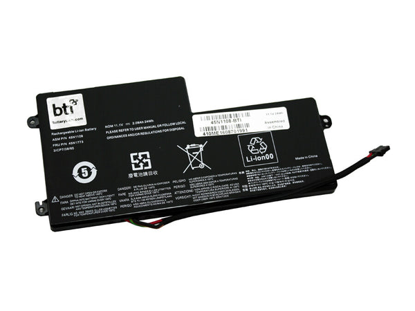 BTI 121500144 compatible 24Wh 3-cell battery for THINKPAD T440 T440S T450 T450S T460 X250 X260 X270