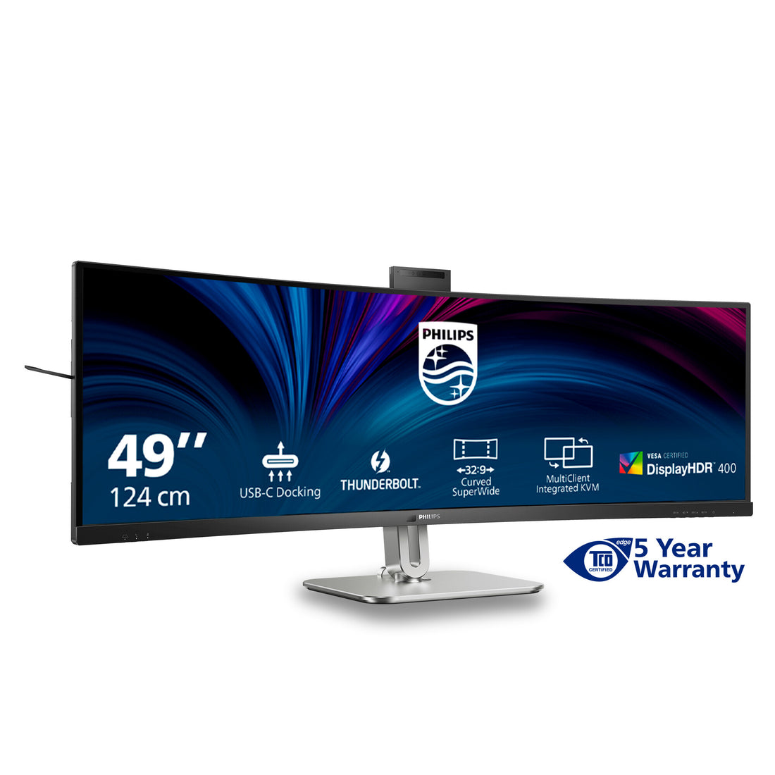 Philips 49B2U6903CH/00 computer monitor 48.8" 5120 x 1440 pixels Dual QHD LCD Grey - image 7