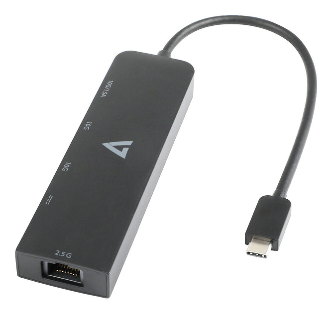 V7.2 Rig V7 2.5G Ethernet Adapter USB-C Male to USB A Female x 2, USB-C Female ...