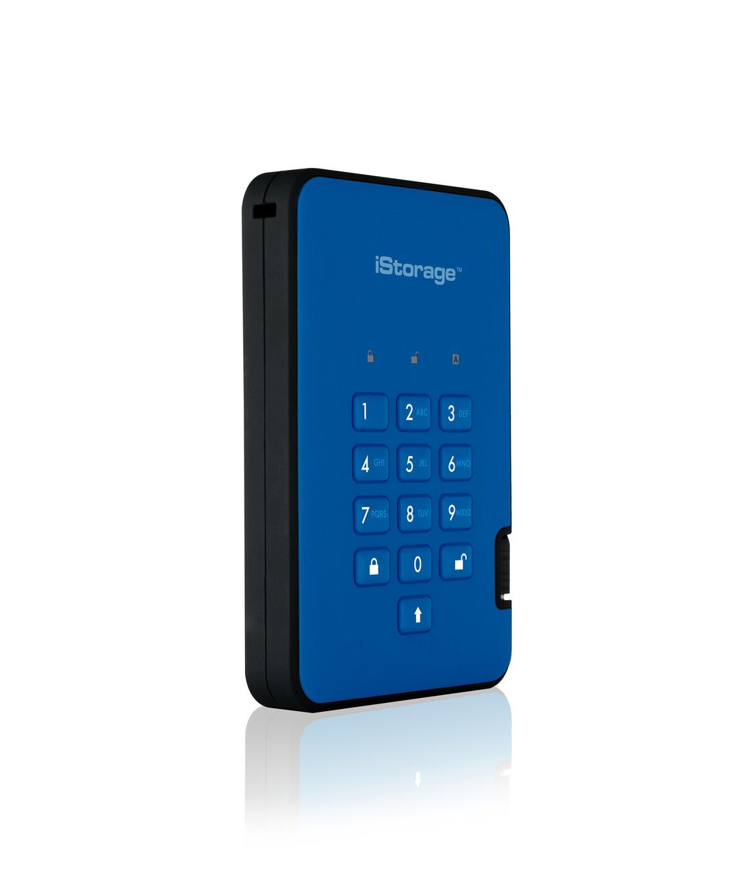 iStorage diskAshur² HDD 1TB Blue | Secure Portable Hard Drive |AES-XTS 256-bit Hardware Encryption | PIN - image 2