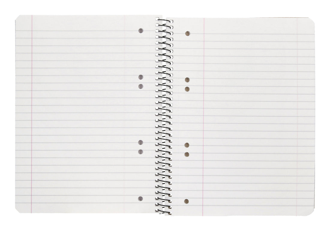 Q-CONNECT Spiral Notepad A5, cardboard cover, lined, 6-holes - image 2