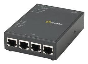 Perle IOLAN SDG4 P network media converter 1000 Mbit/s Multi-mode, Single-mode Black