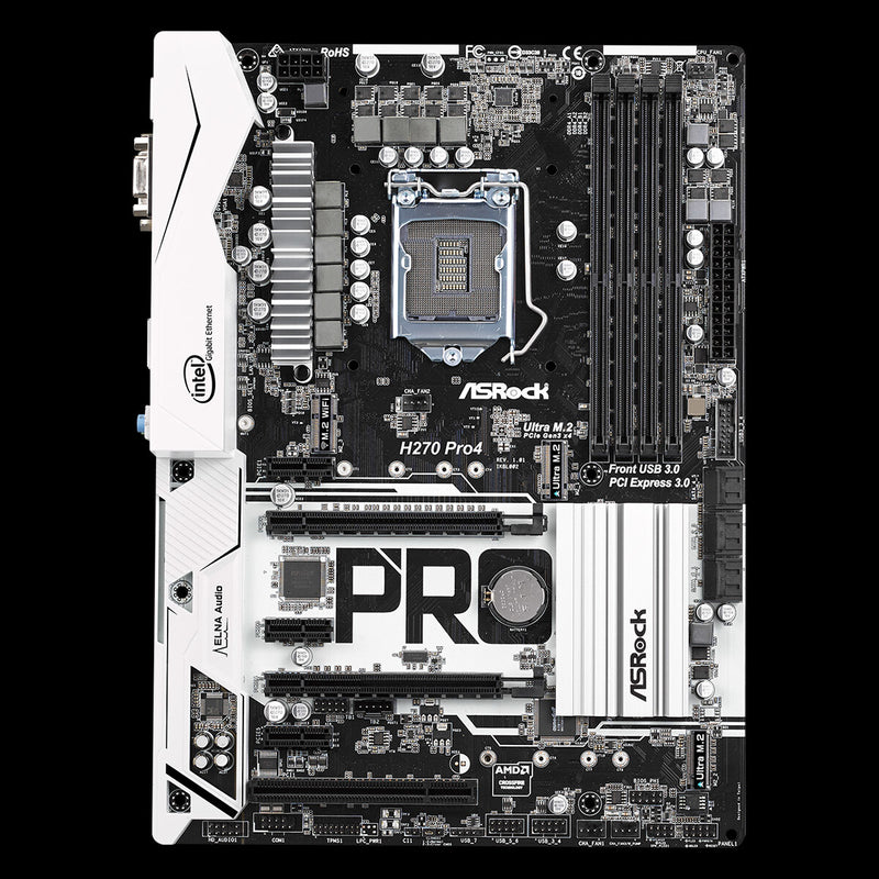 Asrock H270 Pro4 Intel® H270 LGA 1151 (Socket H4) ATX