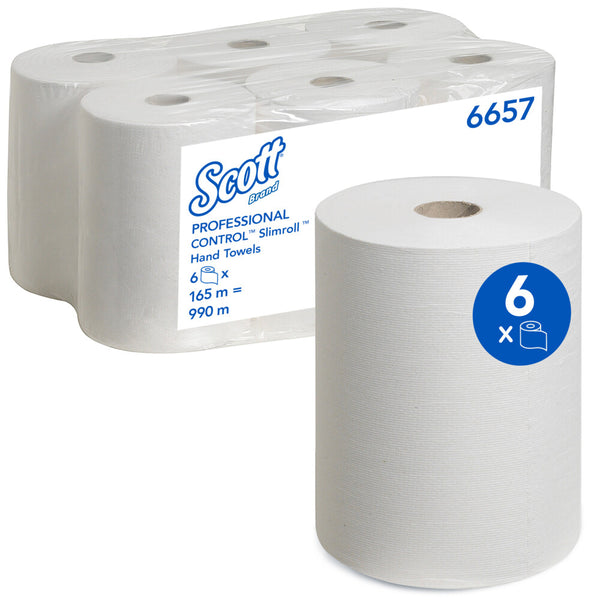 SCOTT 6657 paper towels White 165 m