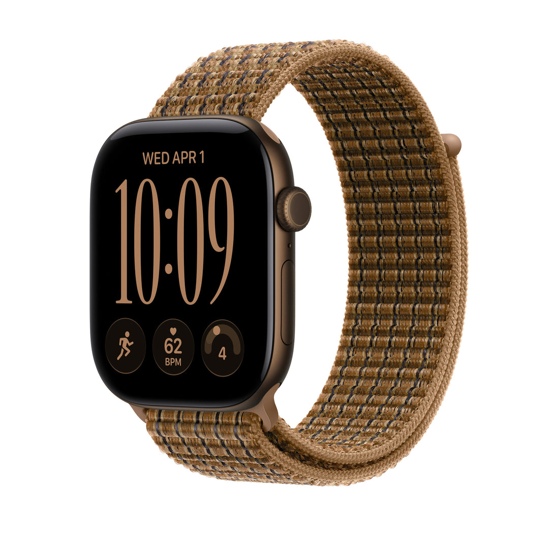 Apple 46mm Light Umber Plaid Sport Loop - image 2