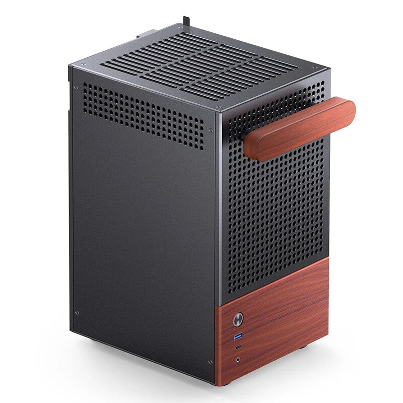 Jonsbo T6 Midi Tower Black, Wood - image 11