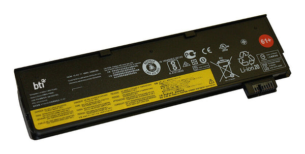 BTI 01AV425 compatible 44Wh 6-cell battery for Lenovo Thinkpad