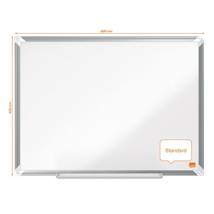 Nobo Premium Plus Steel Magnetic Whiteboard 600x450mm - image 5