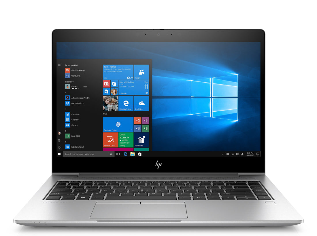 HP Elitebook - Intel Core i5-8365U 8Gb 256Gb 14" FHD Windows 11 Pro - Silver (Grade A - Good)