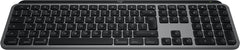 Logitech MX Keys S for Mac keyboard Office RF Wireless + Bluetooth QWERTY UK English Aluminium, Black