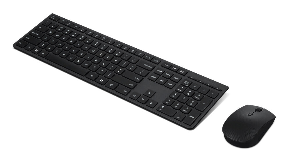 Lenovo 4X31R64317 keyboard Mouse included Office RF Wireless + Bluetooth AZERTY Belgian, French Grey - image 3