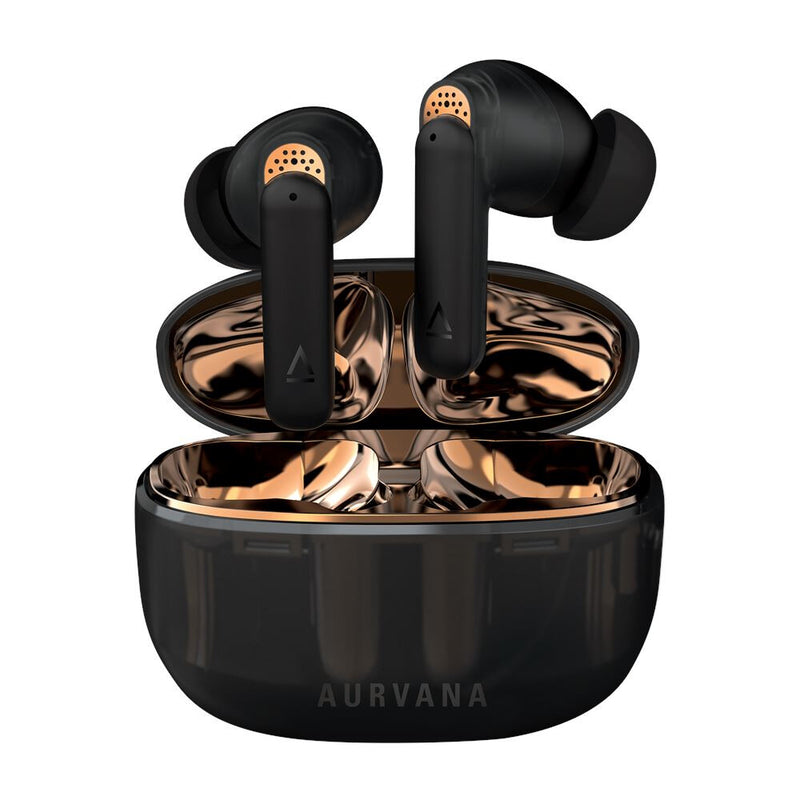 Creative Labs Aurvana Ace 2 Headset True Wireless Stereo (TWS) In-ear Calls/Music/Sport/Everyday USB Type-C Bluetooth Black, Copper