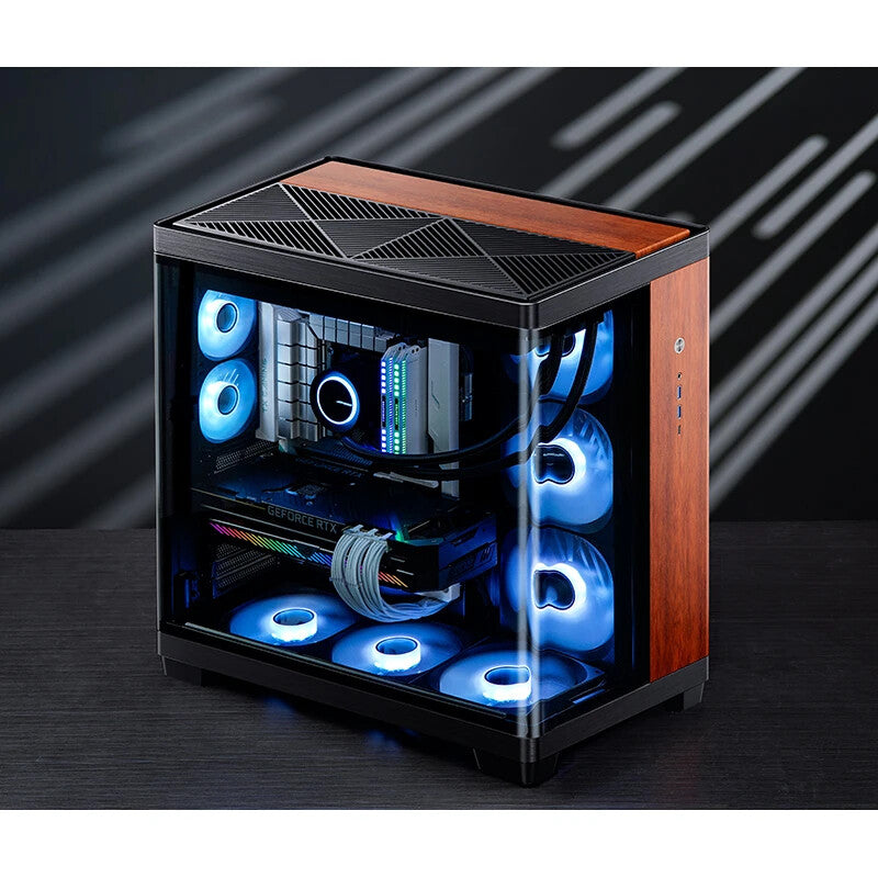 Jonsbo TK-4 Wood Tower Black, Wood - image 4