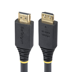 StarTech.com 20ft (6m) Active High Speed HDMI Cable with Gripping Connectors, 4K 60Hz/1440p 144Hz, HDR10/HDCP 2.2/ARC, 18Gbps, UHD HDMI 2.0 Cord for TV/Monitor/Display, TPE Jacket
