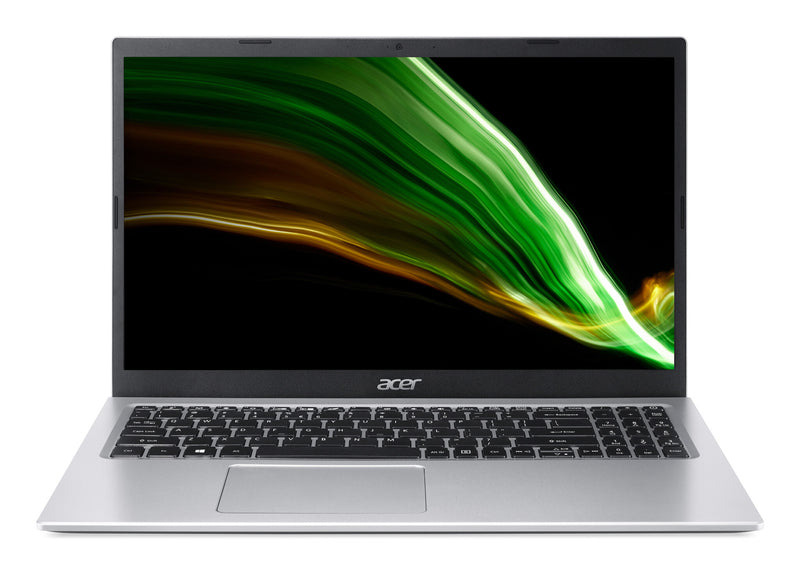 Acer Aspire 1 A115-32 Intel® Pentium® Silver N6000 Laptop 39.6 cm (15.6") Full HD 4 GB DDR4-SDRAM 128 GB eMMC Wi-Fi 6 (802.11ax) Windows 11 Home in S mode Silver