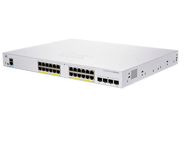 Cisco CBS350-24FP-4X Managed L2/L3 Gigabit Ethernet (10/100/1000) Silver