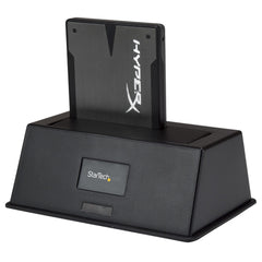 StarTech.com Single Bay USB 3.0 to SATA Hard Drive Docking Station, USB 3.0 (5 Gbps) Hard Drive Dock, External 2.5/3.5
