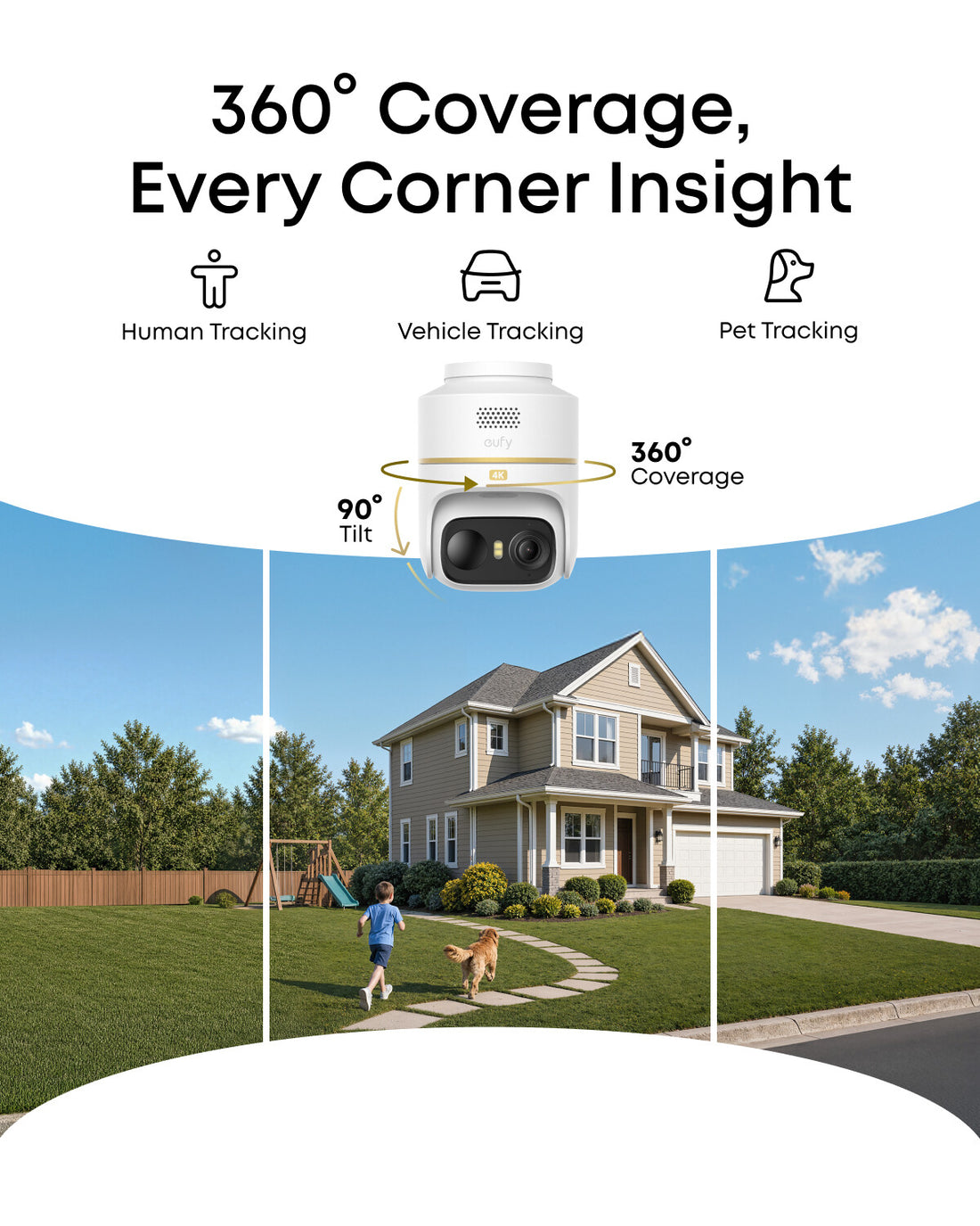 Eufy eufyCam C37 4K Smart Security Camera CCTV with Solar Panel - image 8