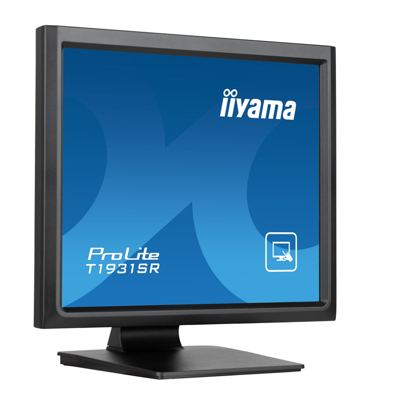 iiyama ProLite T1931SR-B1S computer monitor 48.3 cm (19") 1280 x 1024 pixels SXGA LCD Touchscreen Black