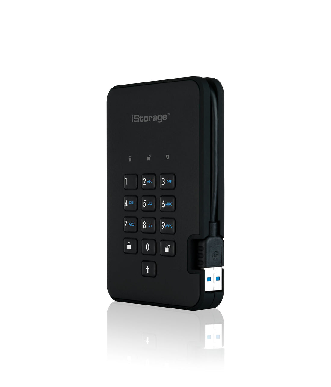 iStorage diskAshur² SSD 2TB Black | Secure Portable Solid State Drive |AES-XTS 256-bit Hardware Encryption - image 3