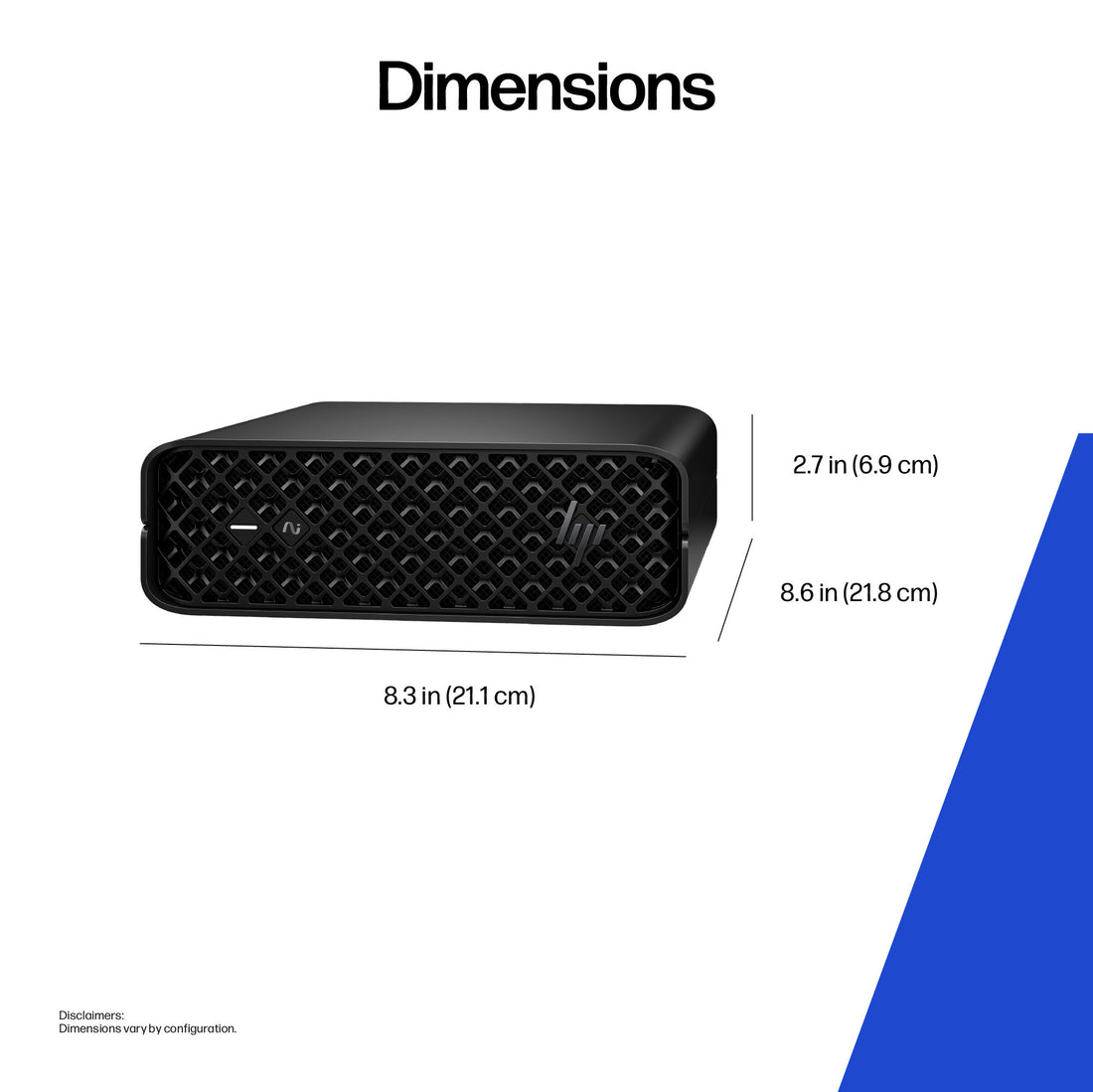 HP E66PCEA PC/workstation 265 32 GB DDR5-SDRAM 1 TB SSD Windows 11 Pro Mini PC AI Workstation, AI PC Black - image 3
