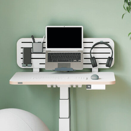 Leitz Ergo Pegboard Desk Organiser with laptop holder, 80x25 cm - image 2