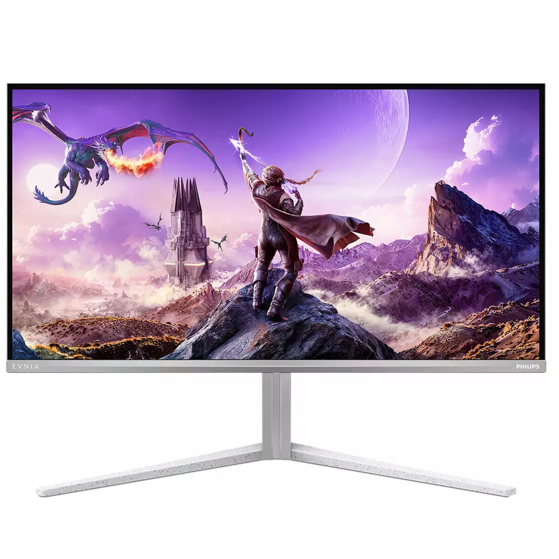 Philips Evnia 6000 32M2N6901A/00 computer monitor 31.5" 3840 x 2160 pixels 4K Ultra HD QD-OLED White