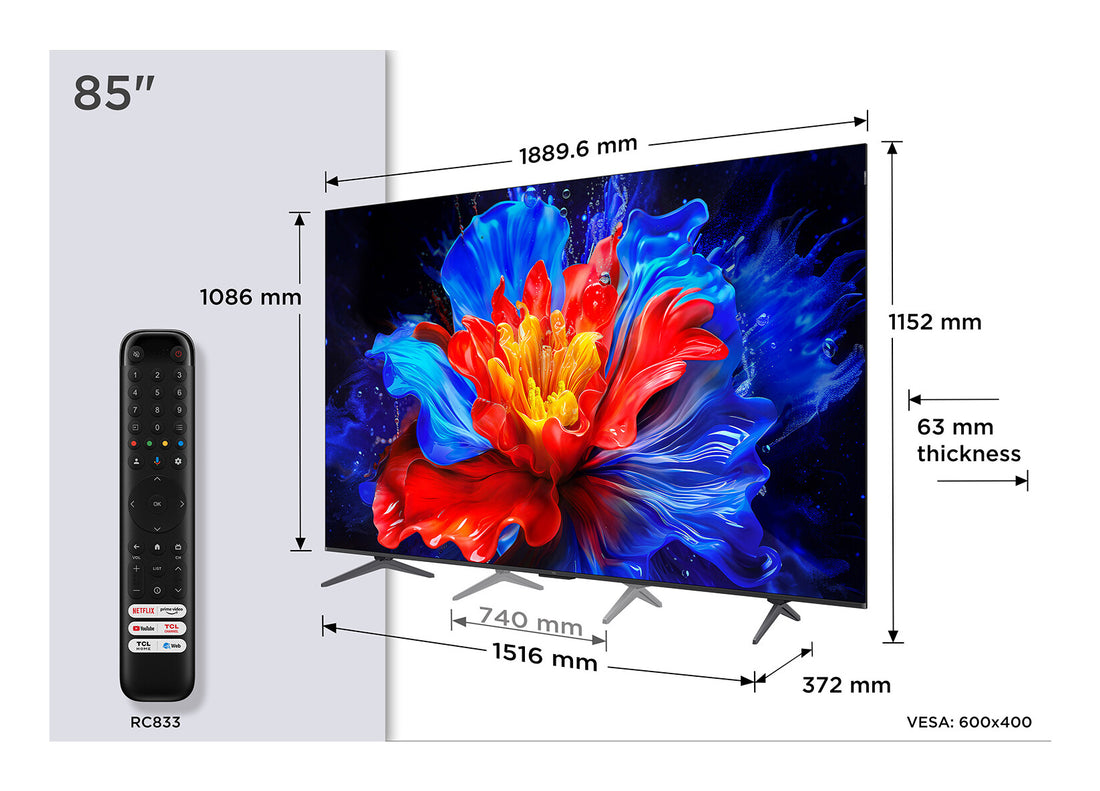 TCL P8K 85" 4K QLED HDR Smart TV - image 6