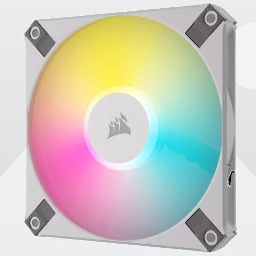 Corsair AF120 RGB Slim Computer case Fan 12 cm White 2 pc(s)