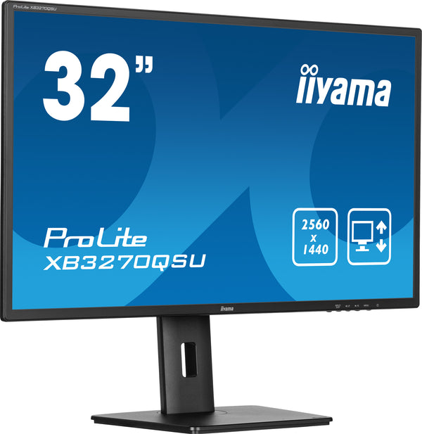 iiyama ProLite 31.5" QHD Monitor (XB3270QSU-B1)