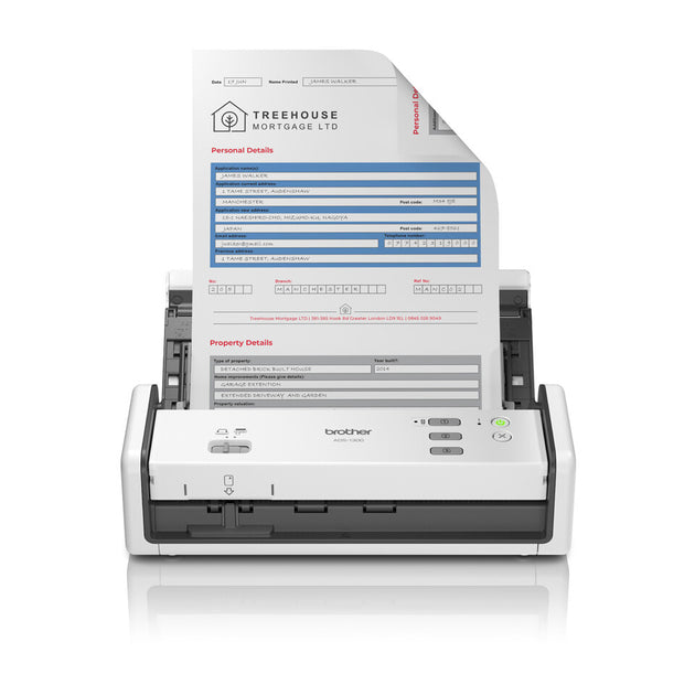 Brother ADS-1300 ADF scanner 600 x 600 DPI A4 White | Back to the Office
