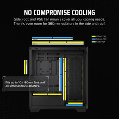 Corsair 3500X Midi Tower Black