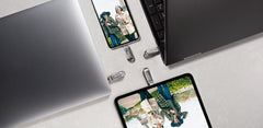 SanDisk Ultra Dual Drive Luxe USB flash drive 1 TB USB Type-A / USB Type-C 3.2 Gen 1 (3.1 Gen 1) Stainless steel