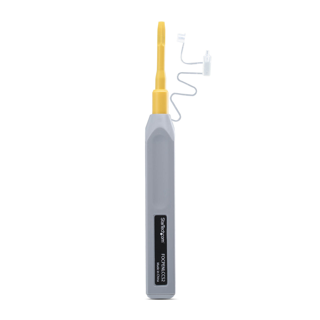 StarTech.com Fiber Optic Cleaning Pen, LC Fiber Cleaner for LC/CS Connectors and Ports, For 800+ Cleanings