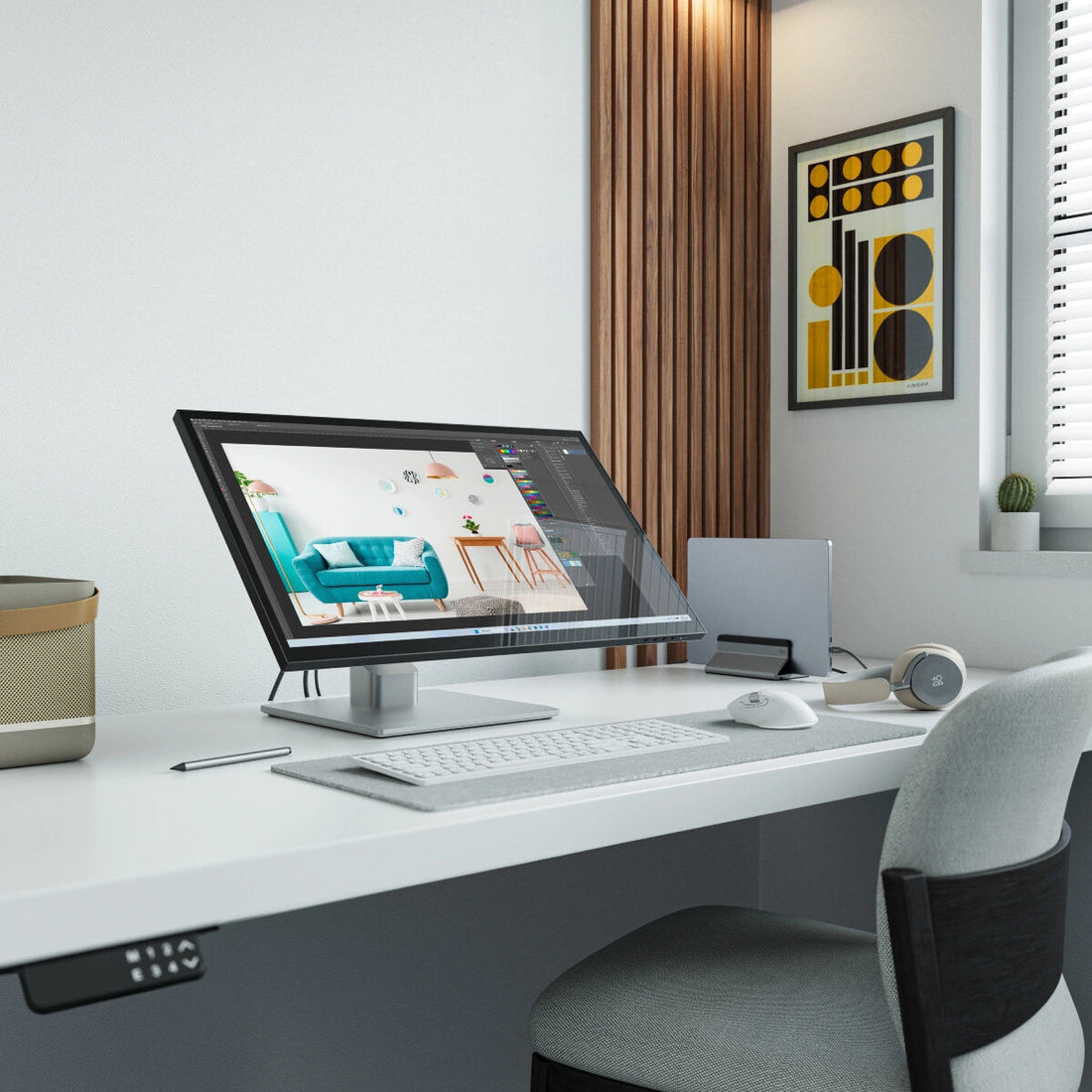 ALOGIC Clarity 5K Fold Touch 27' UHD Monitor with USB-C Power Delivery and Touchscreen - image 3