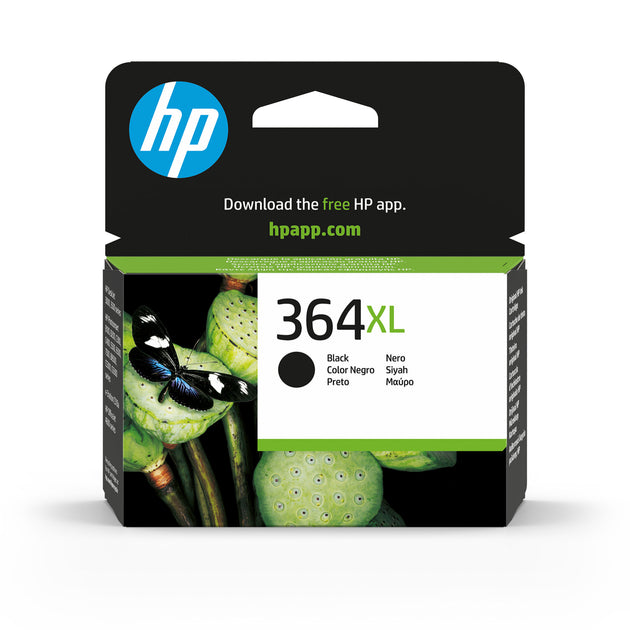 HP 364XL High Yield Black Original Ink Cartridge | Back to the Office