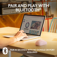 Logitech 910-007121 mouse Travel Ambidextrous Bluetooth
