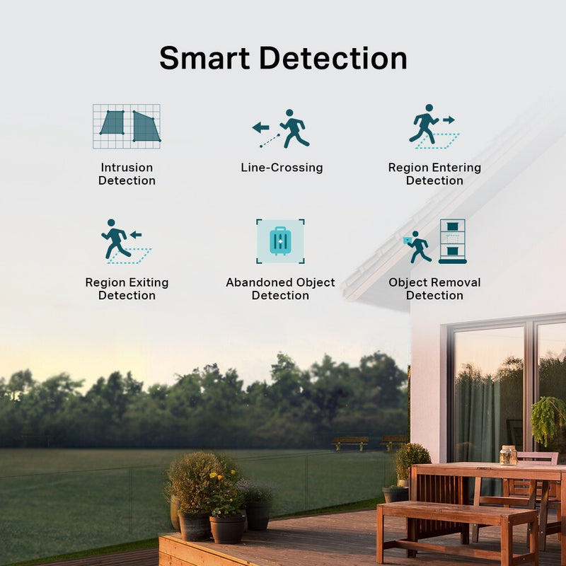 TP-Link VIGI 4MP Outdoor Full-Color Dual-Lens Varifocal Pan Tilt Network Camera
