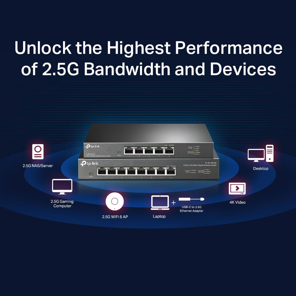 TP-Link 8-Port 2.5G Desktop Switch - image 4
