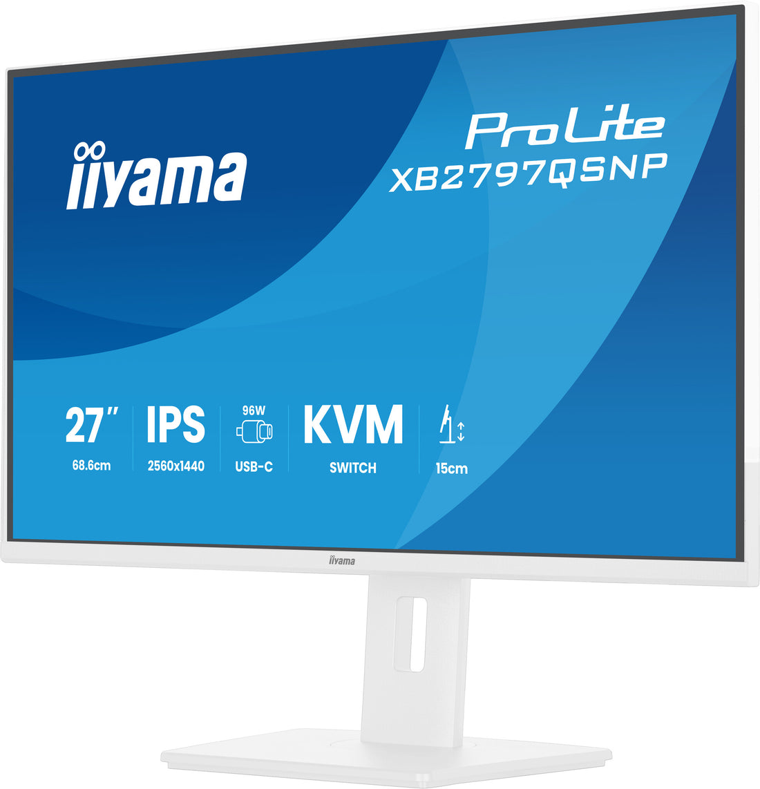 iiyama ProLite XB2797QSNP-W1 computer monitor 27" 2560 x 1440 pixels Quad HD LCD White - image 6