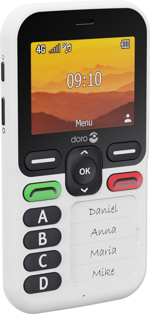 Doro Leva X10 2.4" Mobile Phone (8845) - Black/White