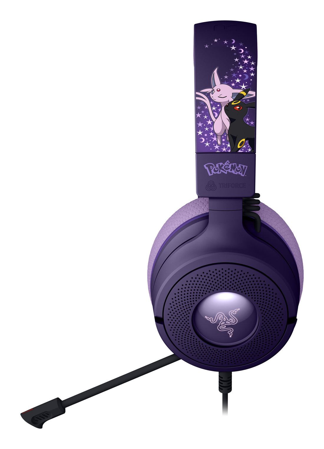 Razer Kraken V4 X – Espeon & Umbreon Edition Headset Wired Head-band Gaming USB Type-C / USB Type-A Purple - image 4