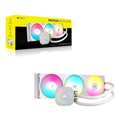 Corsair Nautilus 360 RS ARGB Liquid Processor All-in-one liquid cooler White 1 pc(s)